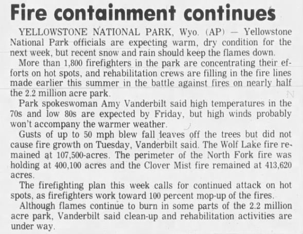Clipping from The Independent-Record